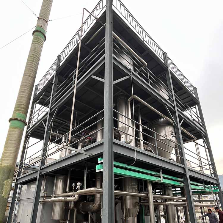 處理量4t/h植物黃姜水解液MVR蒸發(fā)濃縮系統(tǒng)